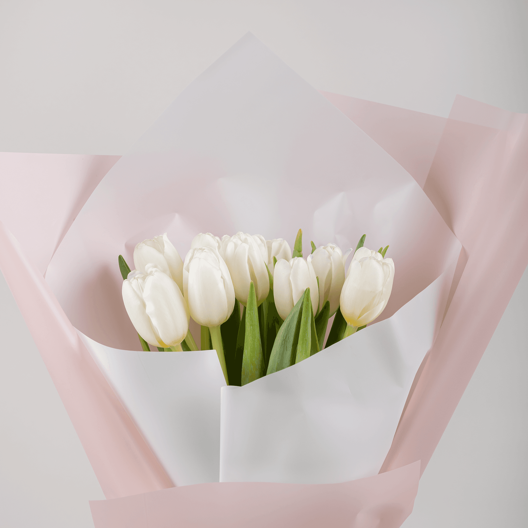 10 Orange Roses Bouquet