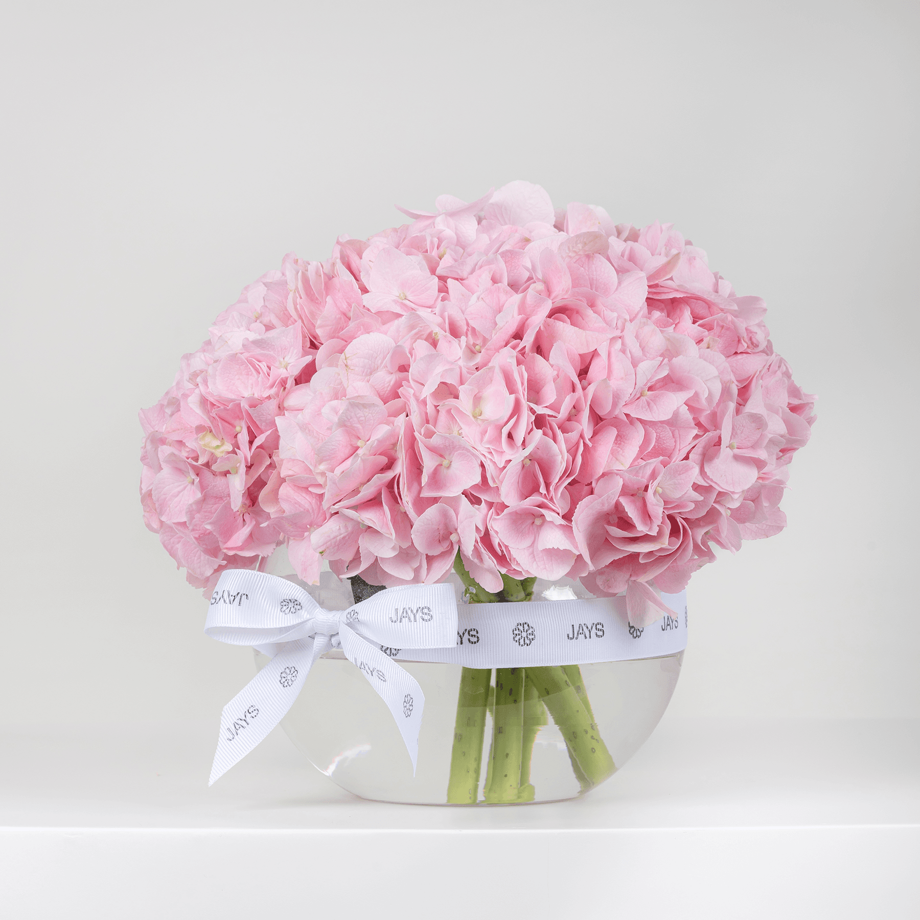 Pink Hydrangea Vase