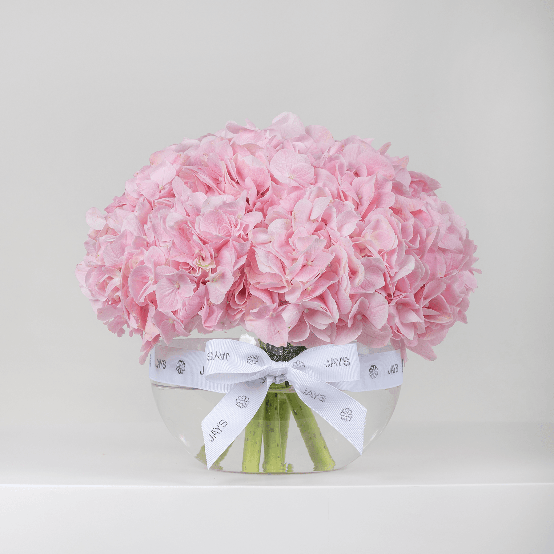 Pink Hydrangea Vase