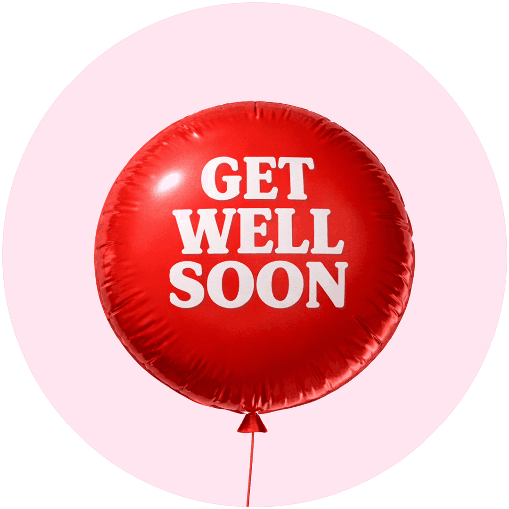 Visual representation of  ​Get Well Soon