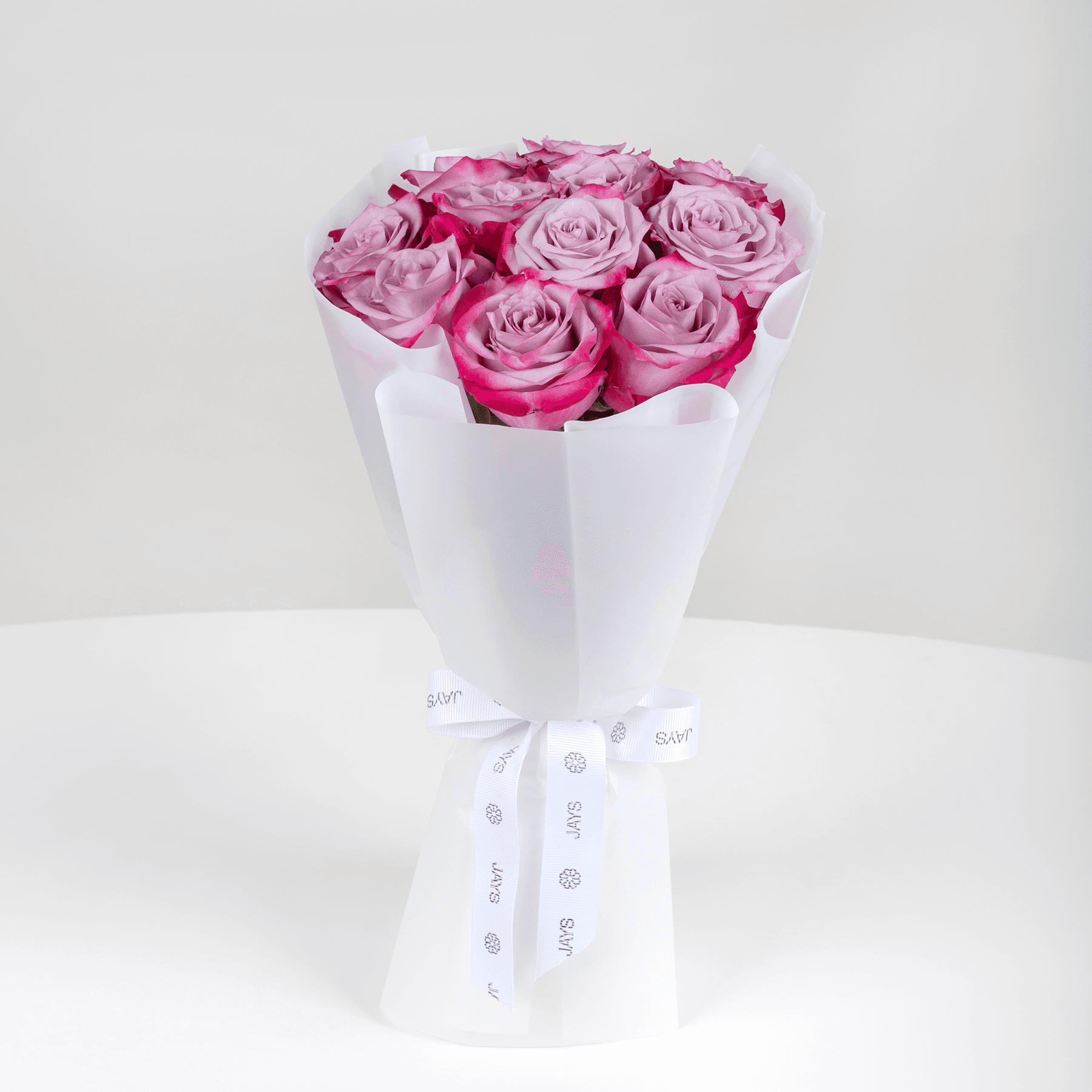 باقة ١٠ وردات بنفسجية