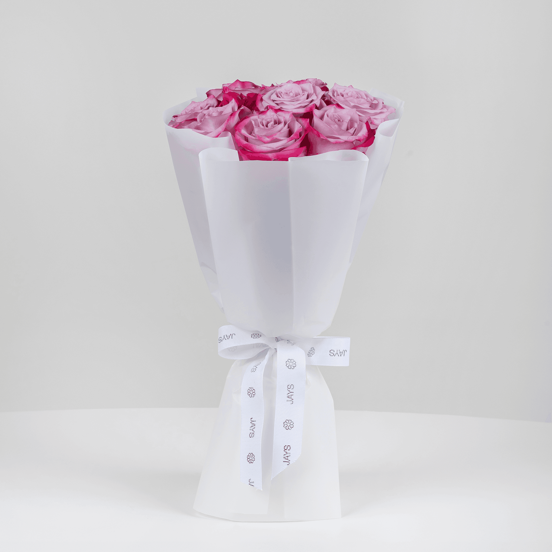 باقة ١٠ وردات بنفسجية